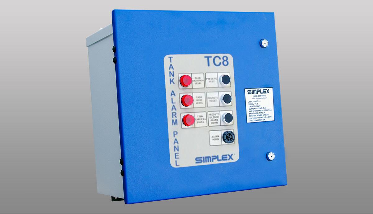 Tank Filling Systems : TC8 Tank Alarm Panel